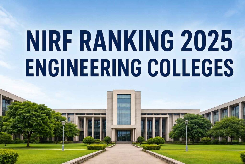 NIRF Ranking 2025 Engineering Colleges Top IITs NITs and Private Engineering Colleges in India