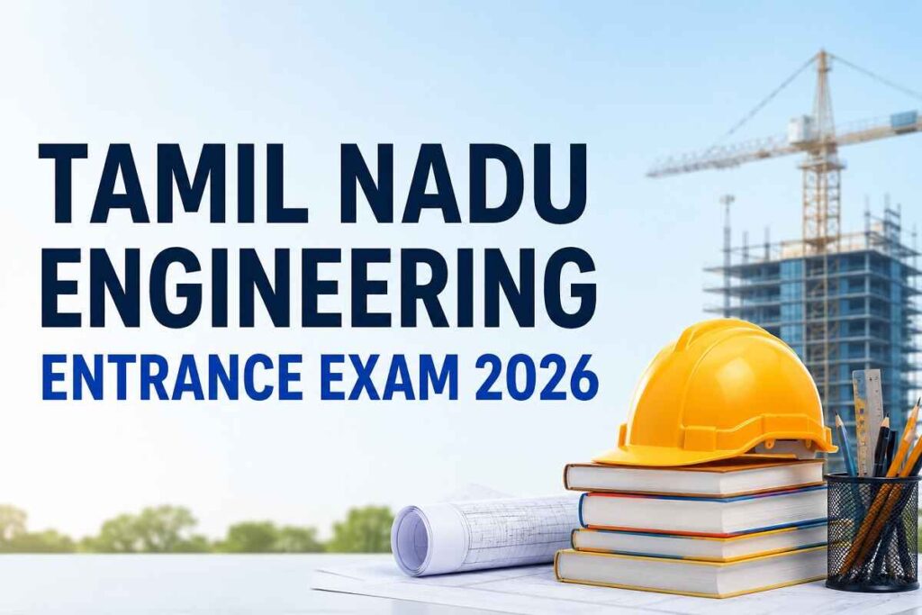 Tamil Nadu Engineering Entrance Exam 2026 Admission Process and TNEA Counselling Guide