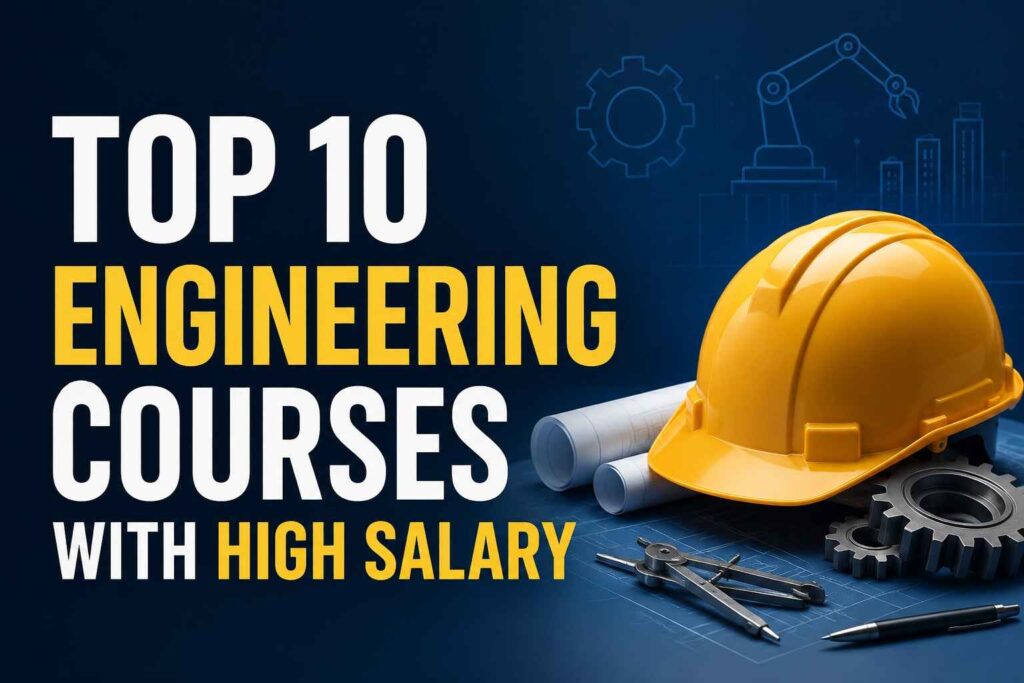 Top 10 Engineering Courses with High Salary in 2026 for Future Careers